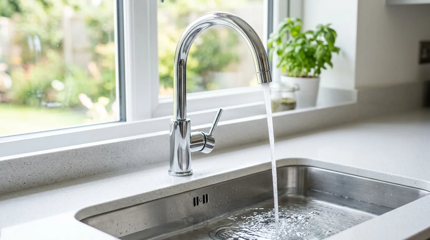 Local Plumbing Master Pros same day plumber fixing a faucet in Crestwood, KY